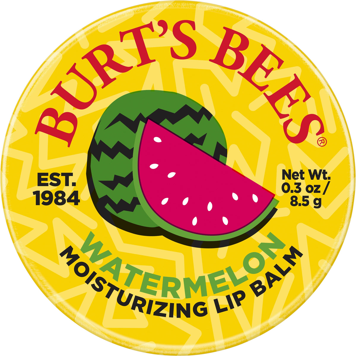 Moisturizing Retro Lip Balm Tin-Watermelon